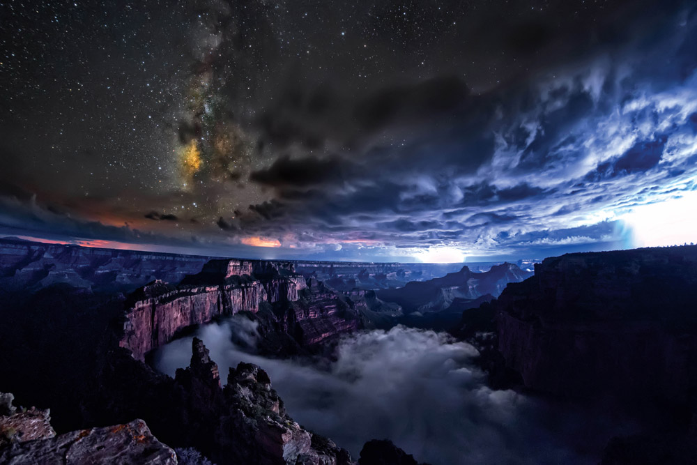 Projet Skyglow dans le Grand Canyon